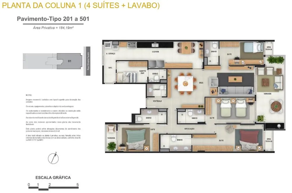 Cobertura, 4 quartos, 271 m² - Foto 28