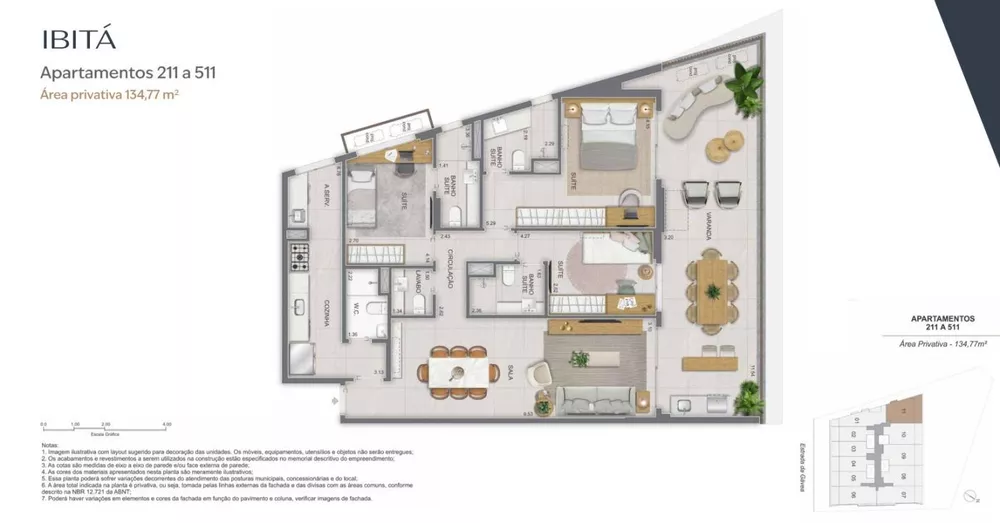 Apartamento, 3 quartos, 166 m² - Foto 19