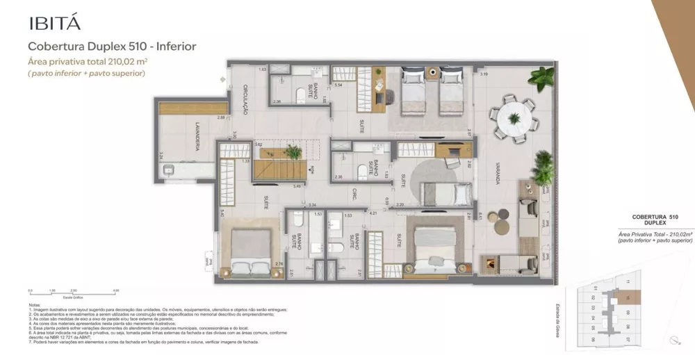 Apartamento, 3 quartos, 166 m² - Foto 11