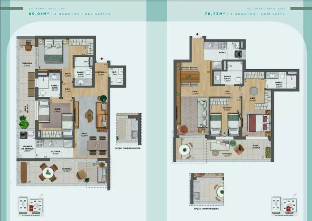 Apartamento, 3 quartos, 92 m² - Foto 11