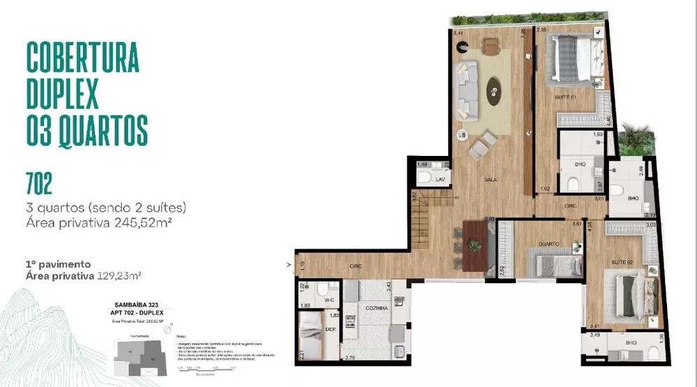 Apartamento, 2 quartos, 94 m² - Foto 15