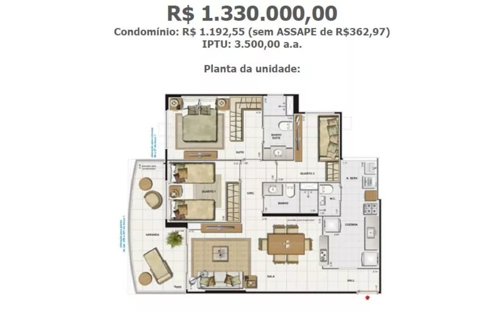 Apartamento, 3 quartos, 90 m² - Foto 11