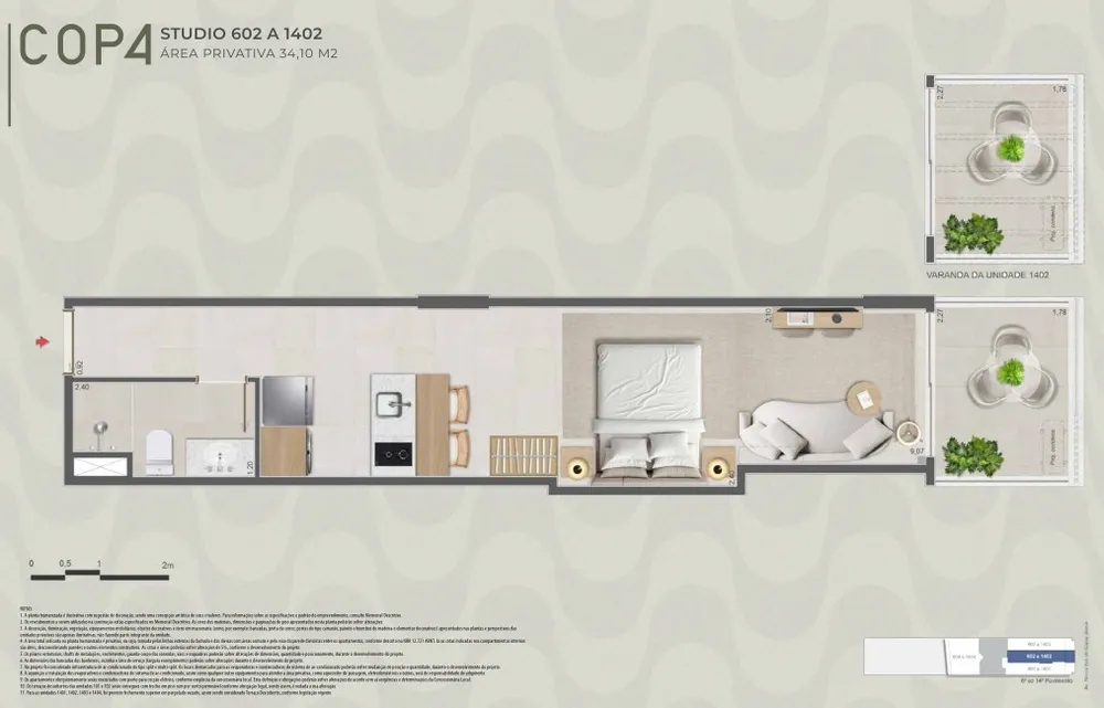 Apartamento, 2 quartos, 69 m² - Foto 15