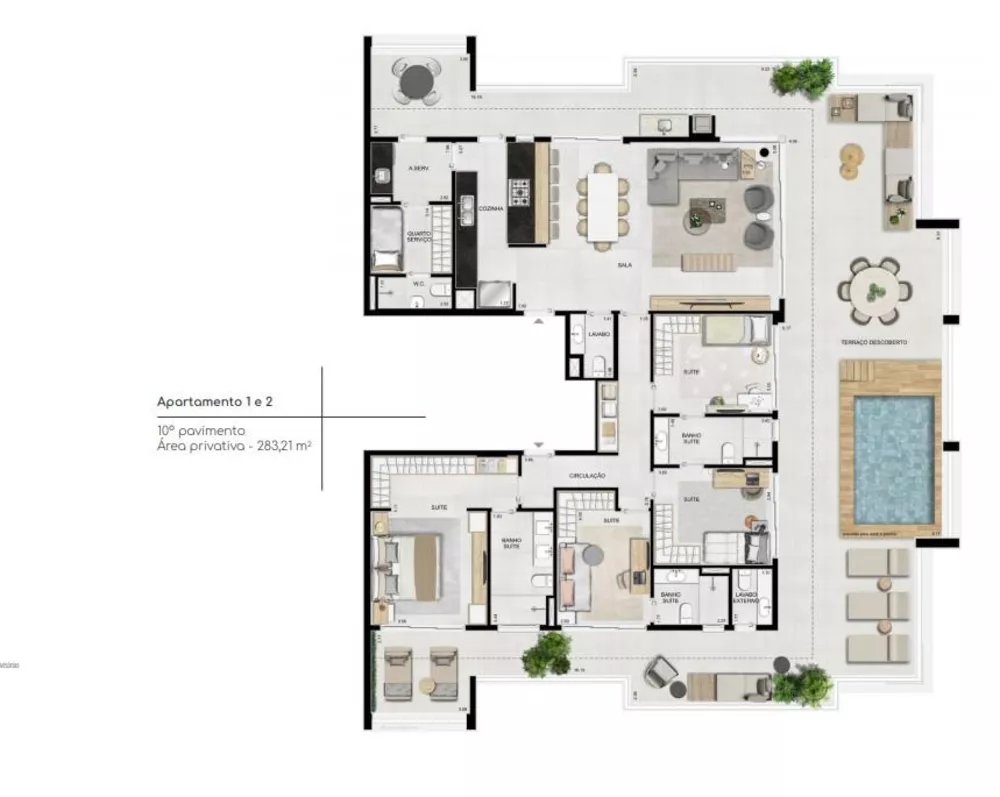 Apartamento, 4 quartos, 139 m² - Foto 10