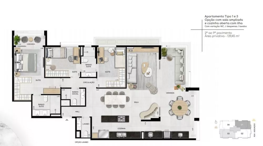 Apartamento, 4 quartos, 139 m² - Foto 31