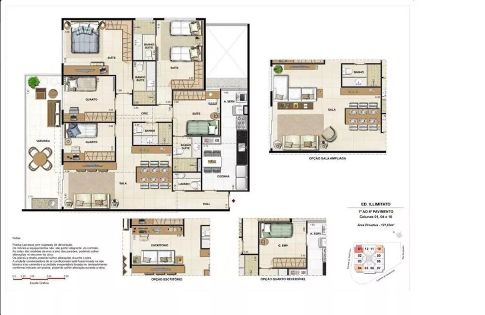 Apartamento, 4 quartos, 130 m² - Foto 28