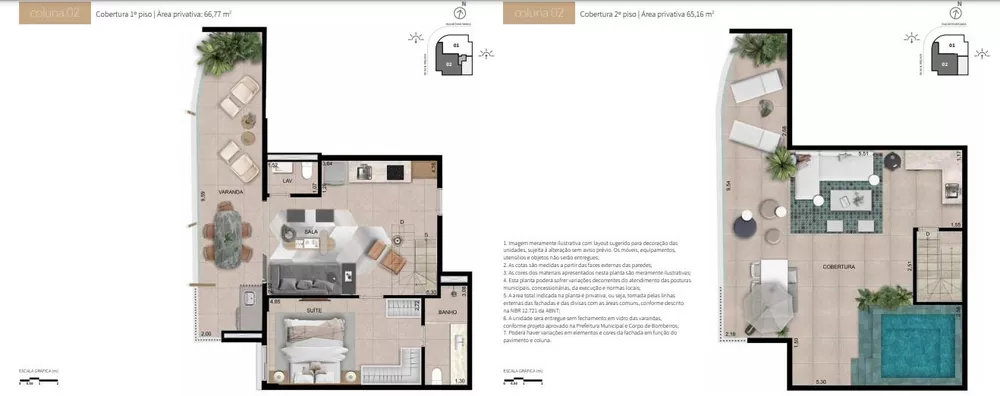 Apartamento à venda com 1 quarto, 66m² - Foto 21