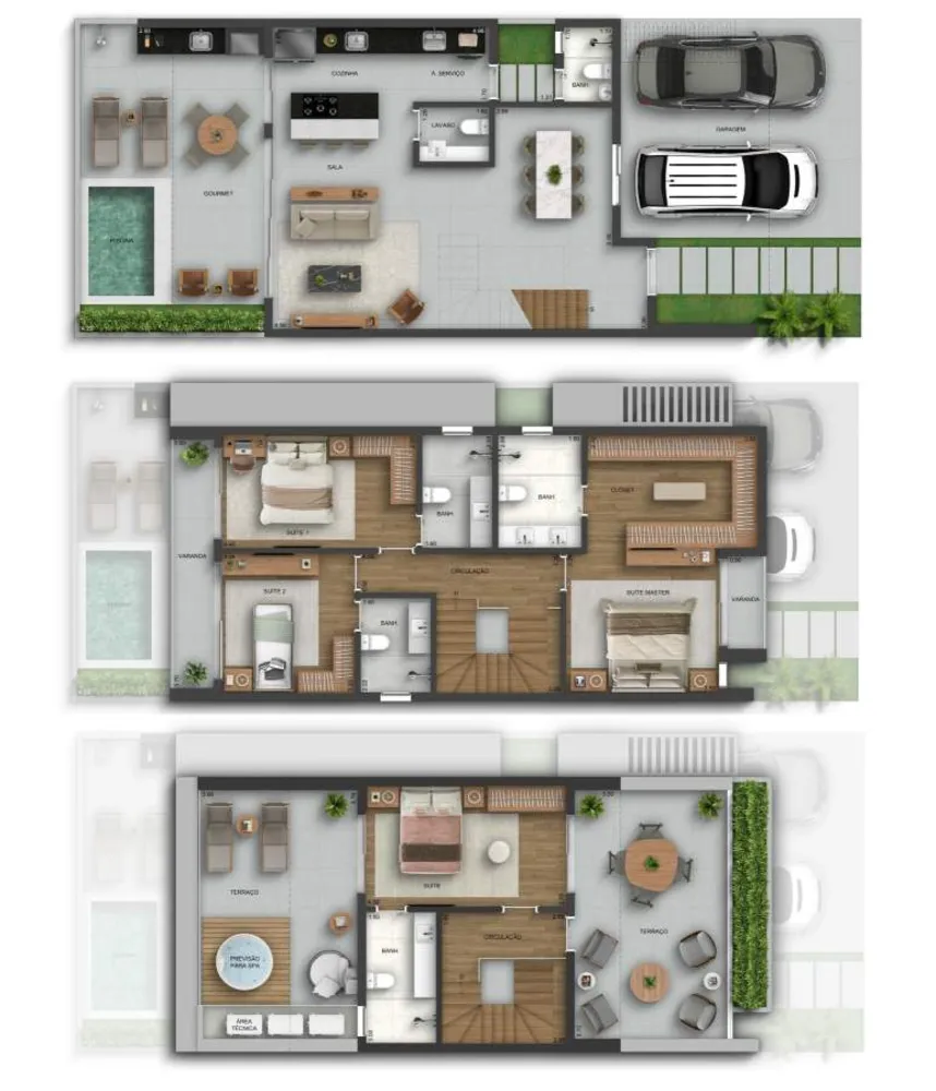 Casa de Condomínio, 4 quartos - Foto 8