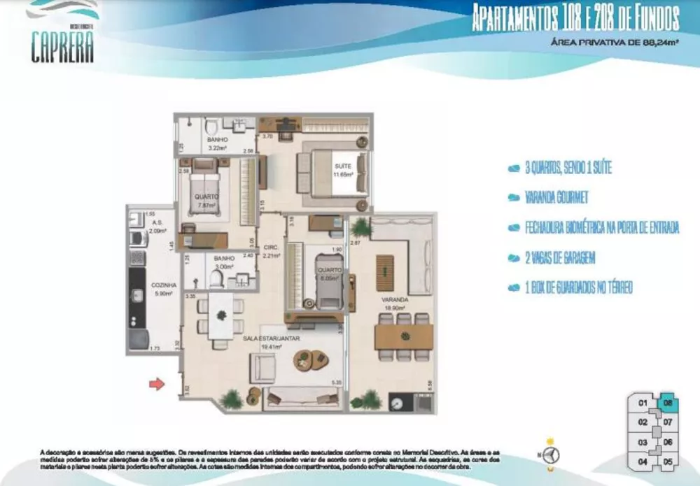 Apartamento, 4 quartos, 137 m² - Foto 13