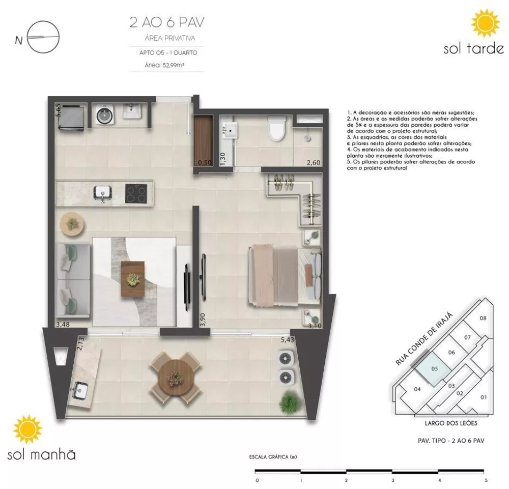 Apartamento, 1 quarto, 38 m² - Foto 11