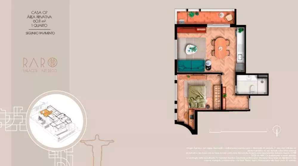 Apartamento, 1 quarto, 54 m² - Foto 20