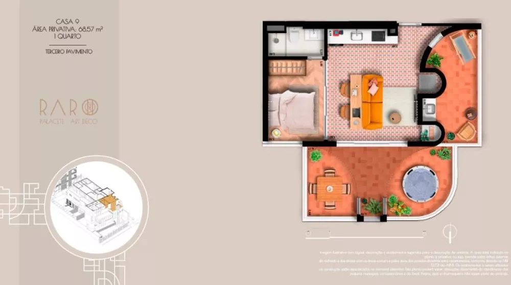 Apartamento, 1 quarto, 54 m² - Foto 27