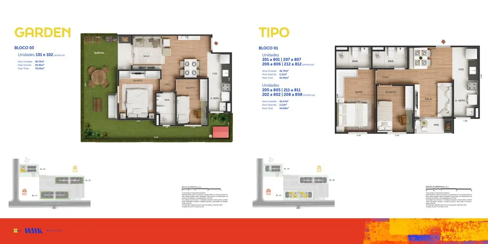 Apartamento, 2 quartos, 42 m² - Foto 15