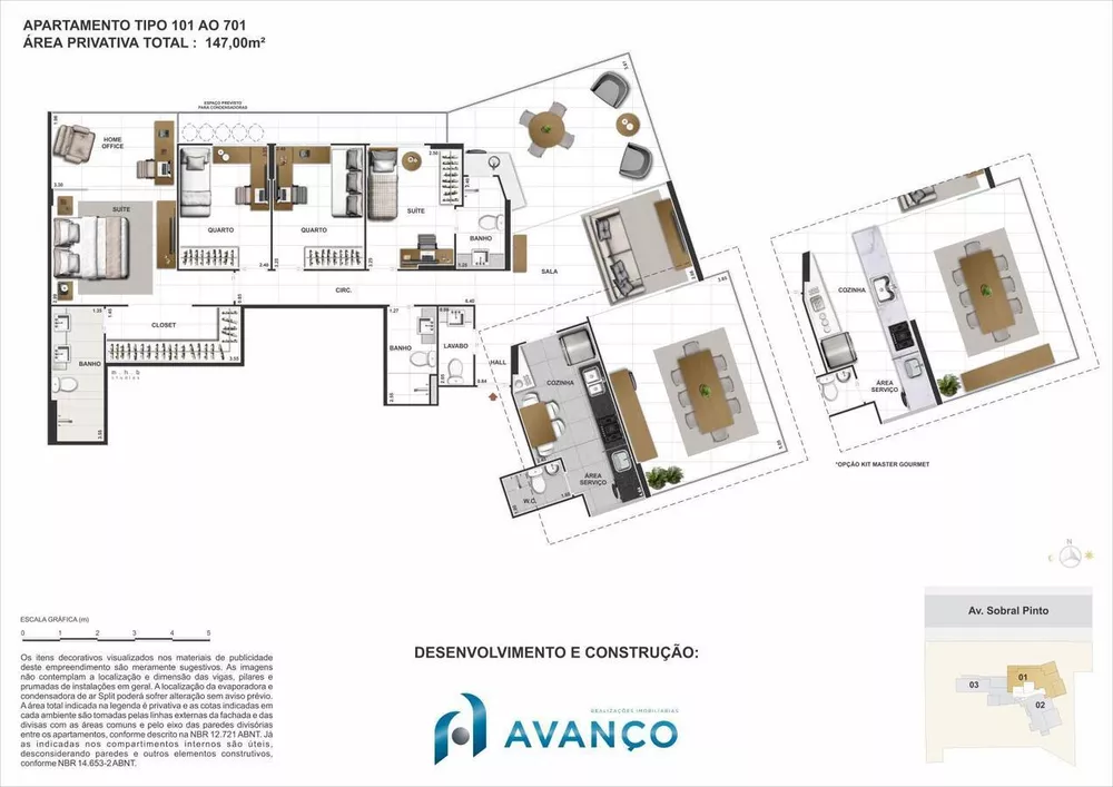 Apartamento, 3 quartos, 127 m² - Foto 21