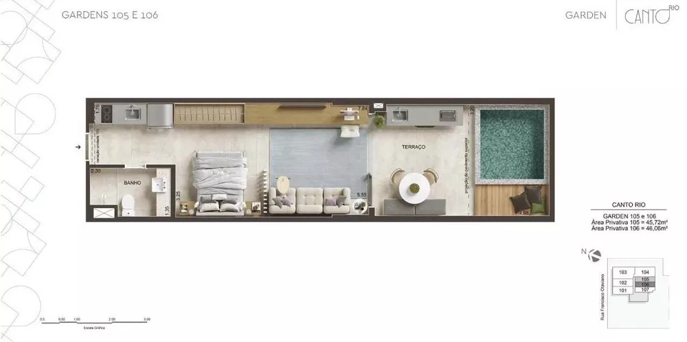 Apartamento, 1 quarto, 38 m² - Foto 4