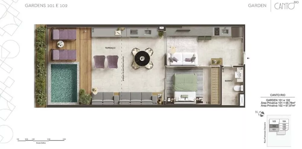 Apartamento, 1 quarto, 38 m² - Foto 17