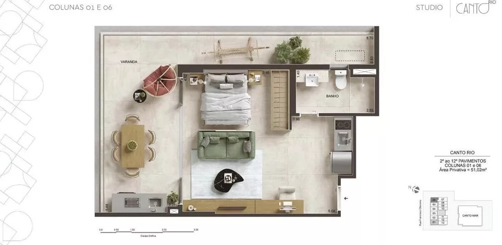 Apartamento, 1 quarto, 38 m² - Foto 24