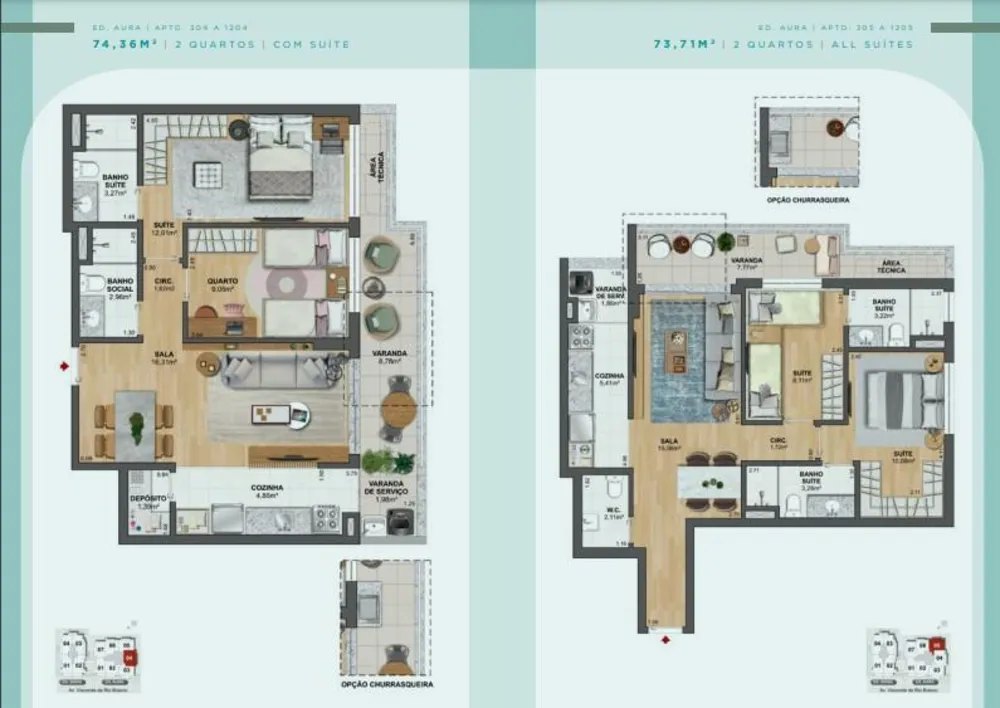 Cobertura, 3 quartos, 201 m² - Foto 37