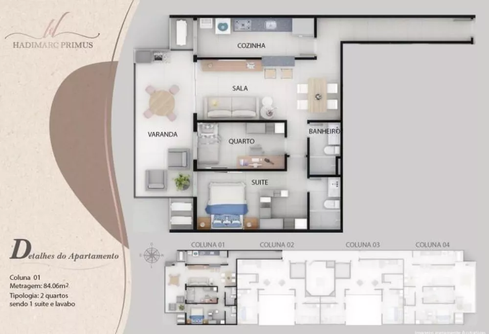 Apartamento, 2 quartos, 54 m² - Foto 29