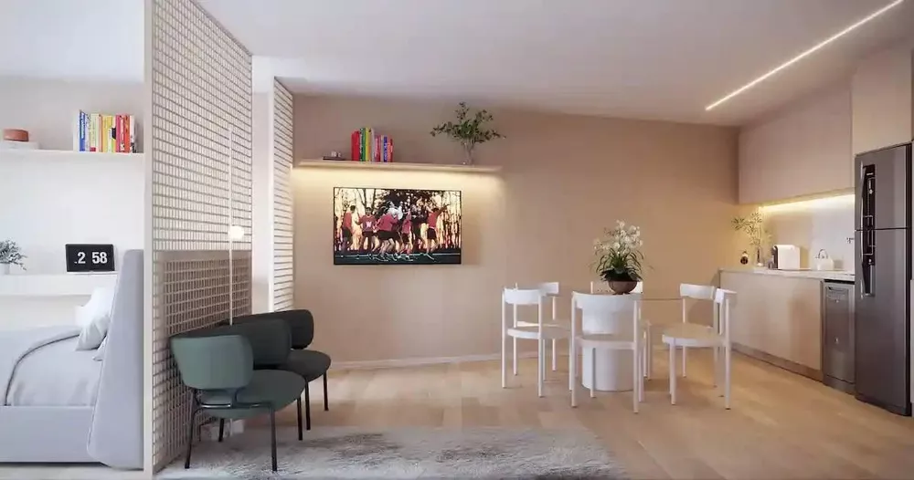 Apartamento, 1 quarto, 37 m² - Foto 3