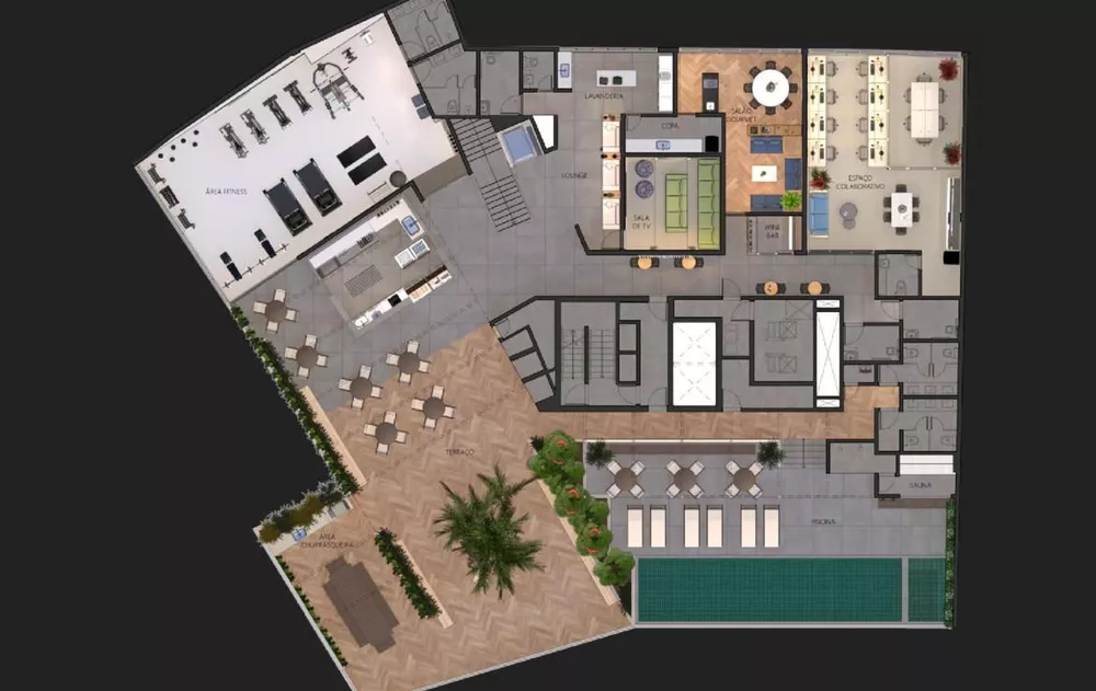Apartamento, 1 quarto, 37 m² - Foto 12