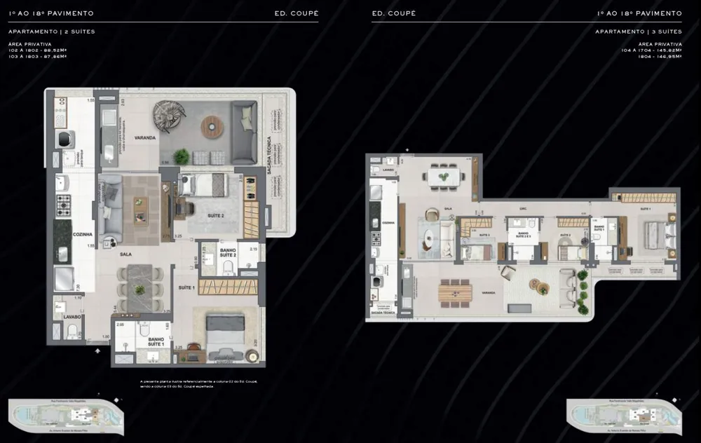 Apartamento, 2 quartos, 136 m² - Foto 15