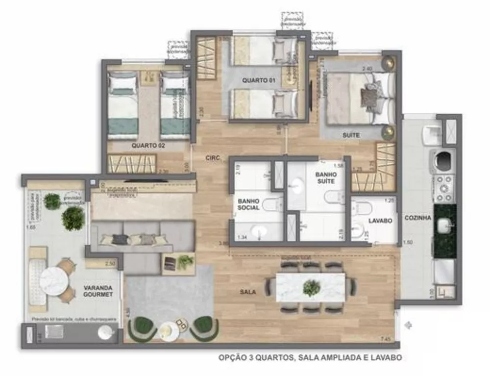 Apartamento, 4 quartos, 86 m² - Foto 24
