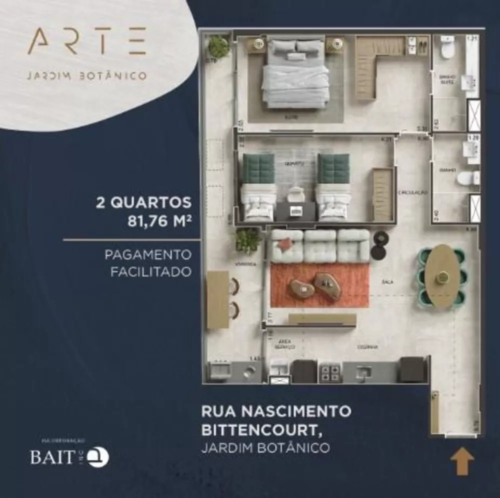 Apartamento, 1 quarto, 49 m² - Foto 6