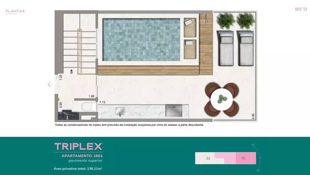 Apartamento, 1 quarto, 45 m² - Foto 11