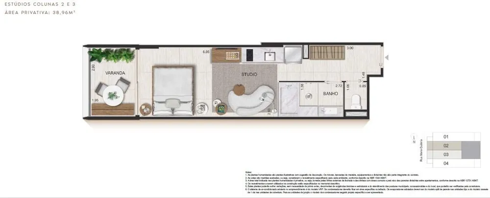Apartamento, 1 quarto, 39 m² - Foto 23