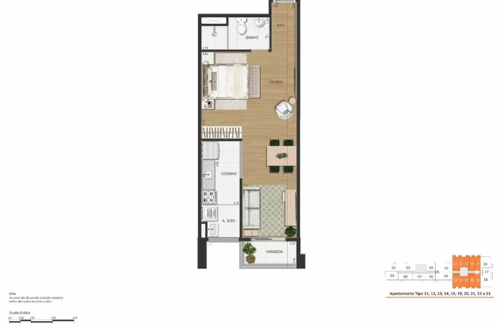 Apartamento, 2 quartos, 53 m² - Foto 35