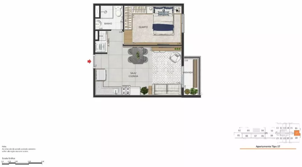 Apartamento, 2 quartos, 53 m² - Foto 34