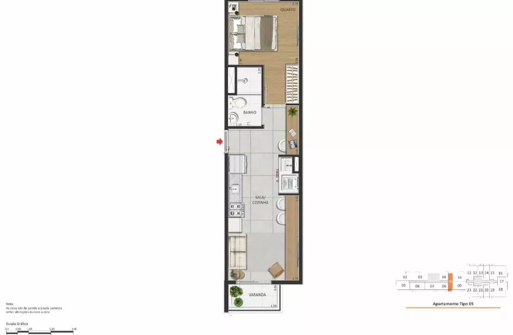 Apartamento, 2 quartos, 53 m² - Foto 29
