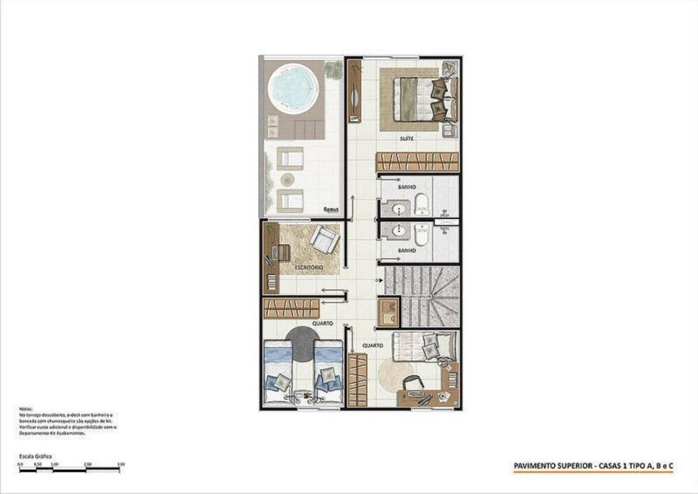 Casa de Condomínio, 4 quartos - Foto 9