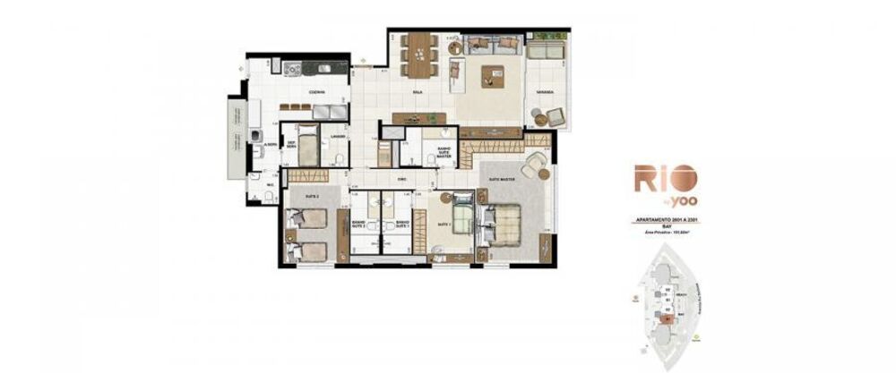 Apartamento, 3 quartos, 155 m² - Foto 25