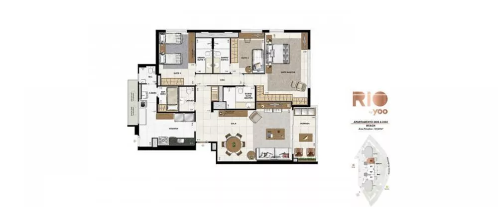 Apartamento, 3 quartos, 155 m² - Foto 26