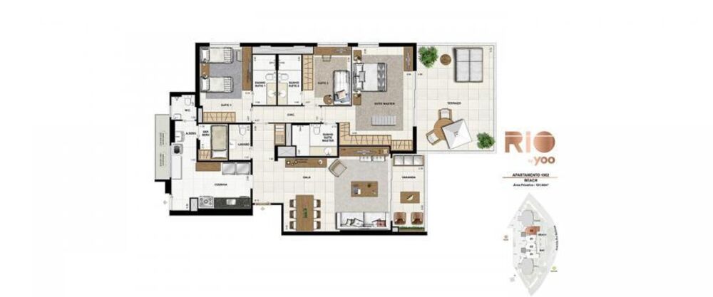 Apartamento, 3 quartos, 155 m² - Foto 17