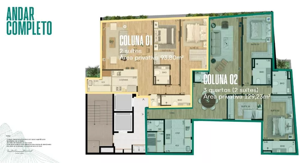 Apartamento, 3 quartos, 129 m² - Foto 6