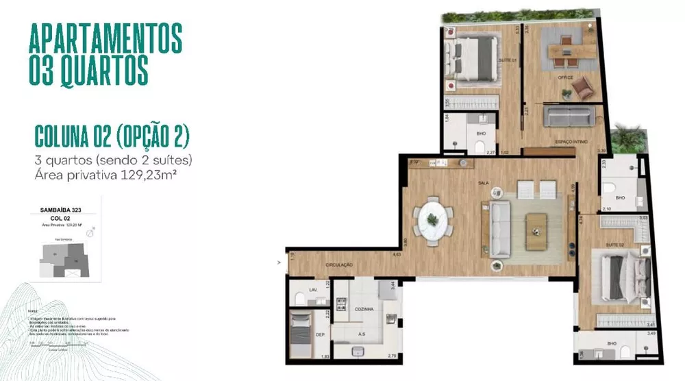 Apartamento, 3 quartos, 129 m² - Foto 13