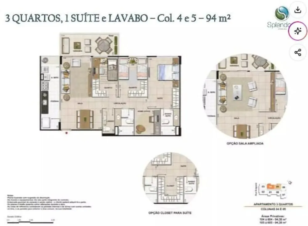 Apartamento, 2 quartos, 94 m² - Foto 11