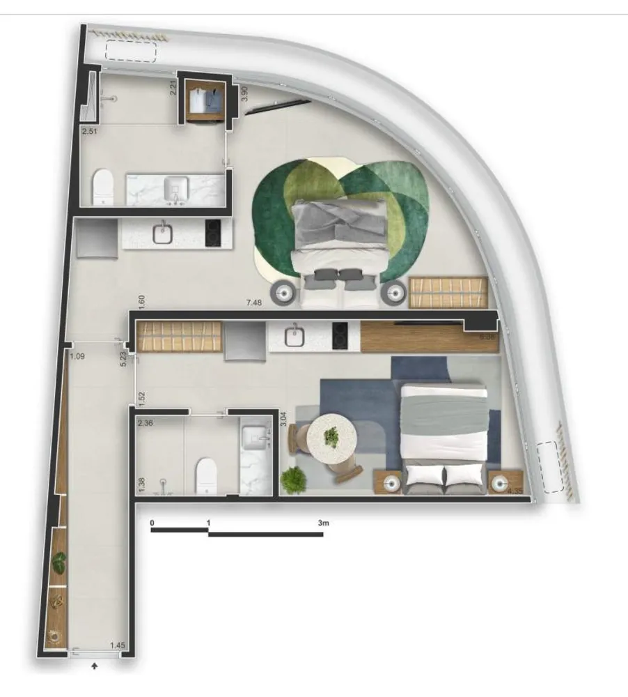 Apartamento, 1 quarto, 30 m² - Foto 41