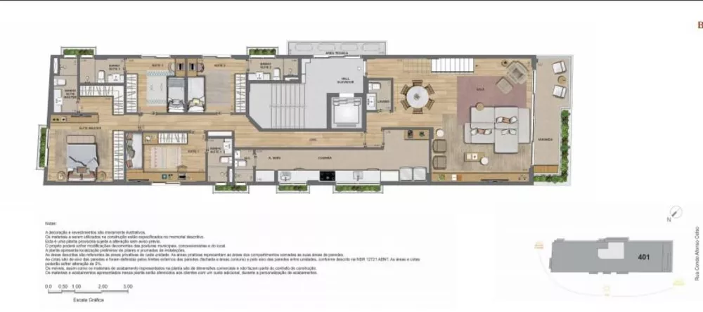 Apartamento, 4 quartos, 350 m² - Foto 11