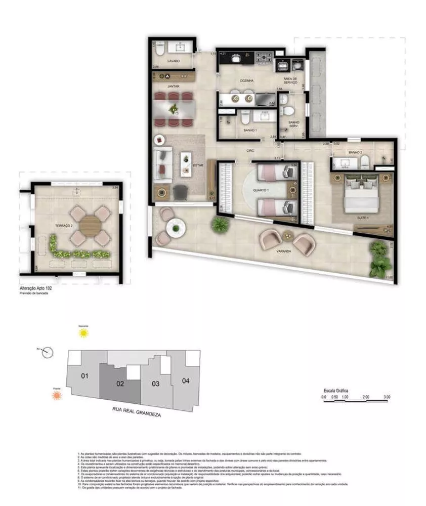 Apartamento, 3 quartos, 137 m² - Foto 23