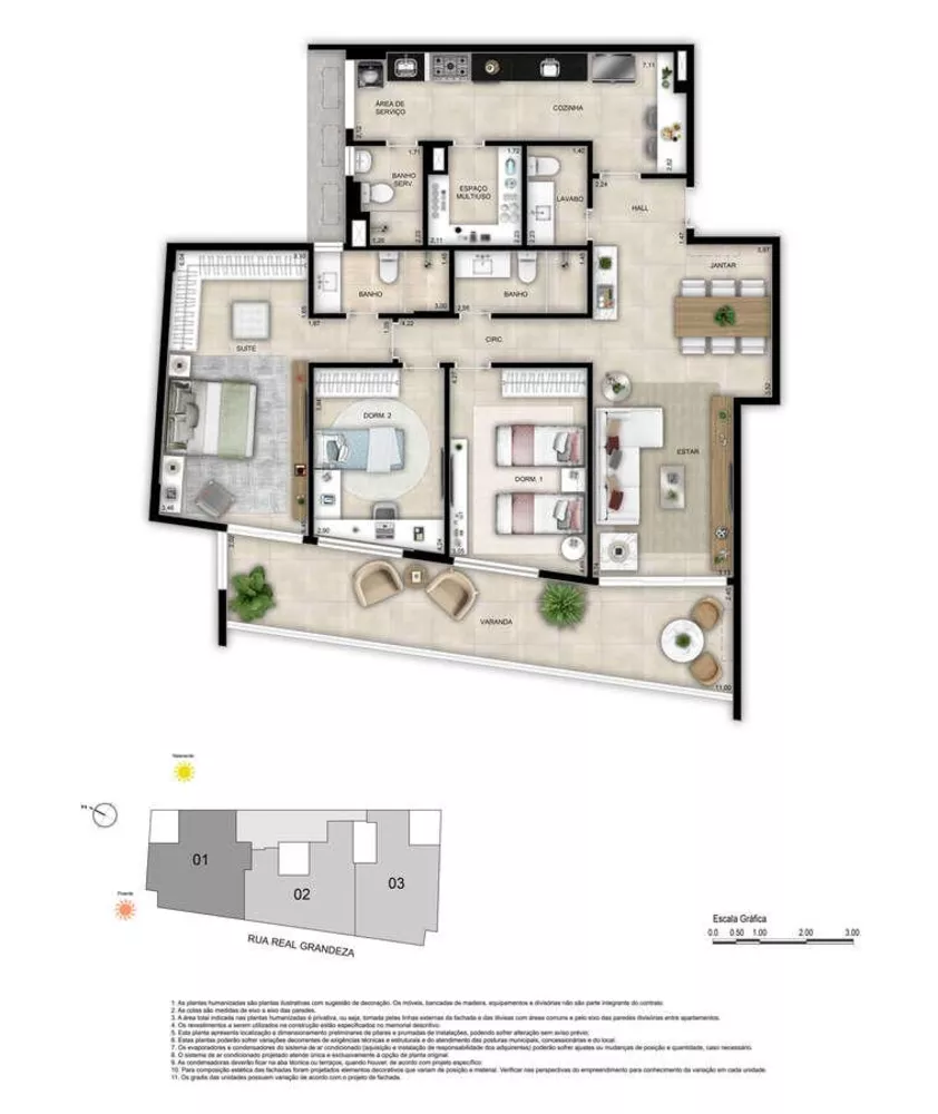 Apartamento, 3 quartos, 137 m² - Foto 14