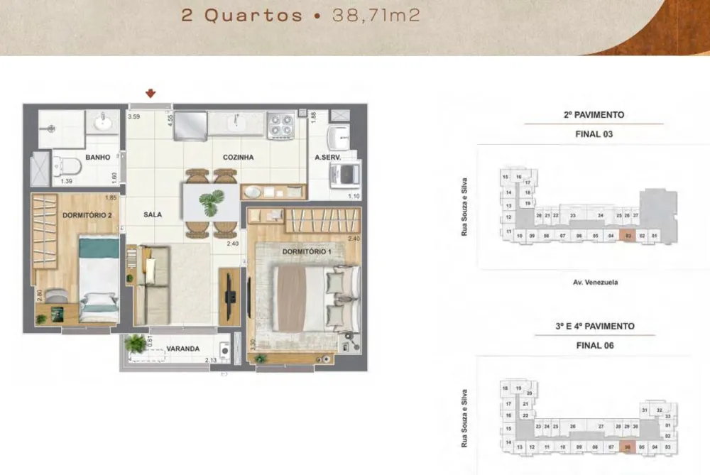 Apartamento, 3 quartos, 92 m² - Foto 26