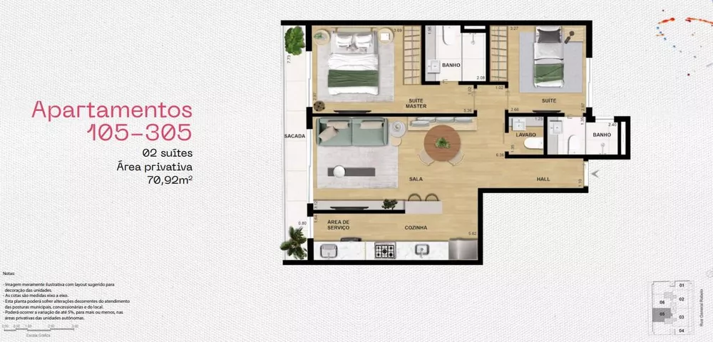 Apartamento, 3 quartos, 116 m² - Foto 7