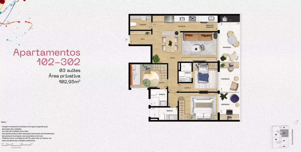 Apartamento, 3 quartos, 116 m² - Foto 14