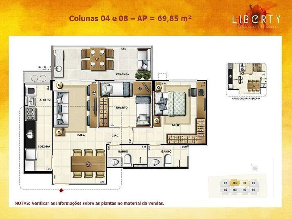 Apartamento, 2 quartos, 66 m² - Foto 47