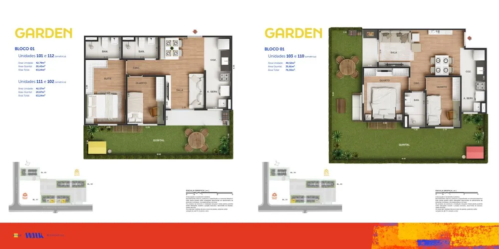 Apartamento, 2 quartos, 45 m² - Foto 24