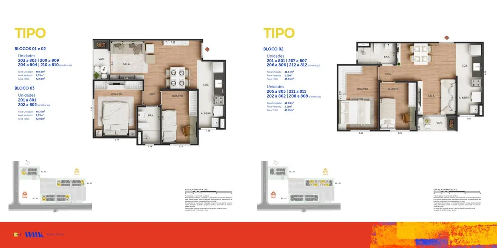 Apartamento, 2 quartos, 45 m² - Foto 13